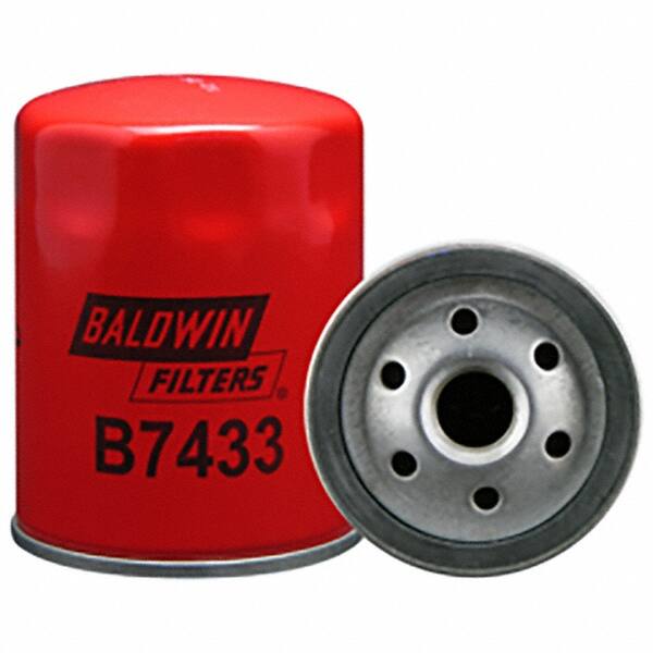 Baldwin Filters - 3/4 Thread 4-1/32" OAL x 3-1/8" OD Automotive Oil Filter - Exact Tool & Supply