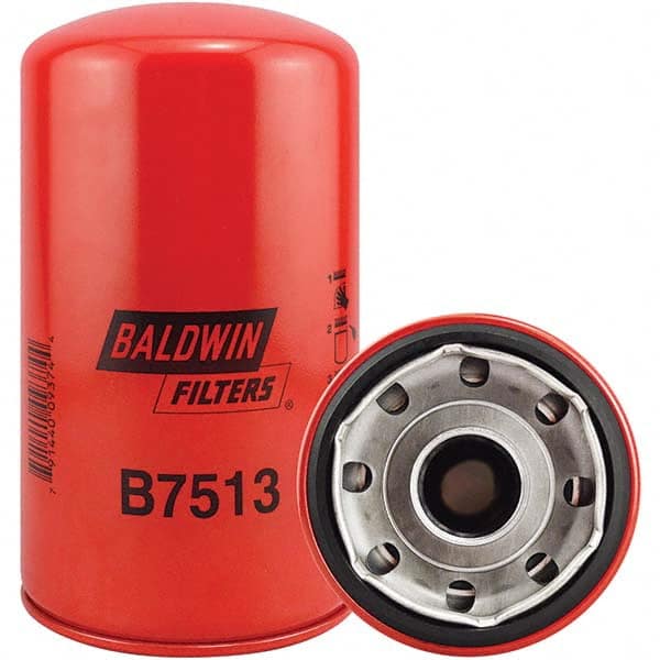 Baldwin Filters - 1-1/2 Thread 8-3/32" OAL x 4-21/32" OD Automotive Oil Filter - Exact Tool & Supply