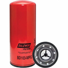Baldwin Filters - 2-1/4 Thread 11-13/32" OAL x 4-21/32" OD Automotive Oil Filter - Exact Tool & Supply