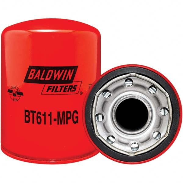 Baldwin Filters - 1-1/4 Thread 6-9/32" OAL x 4-5/8" OD Automotive Oil Filter - Exact Tool & Supply