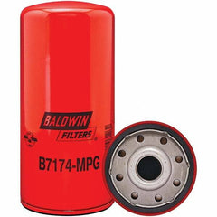 Baldwin Filters - M30 x 2.0 Thread 9-1/8" OAL x 4-1/4" OD Automotive Oil Filter - Exact Tool & Supply