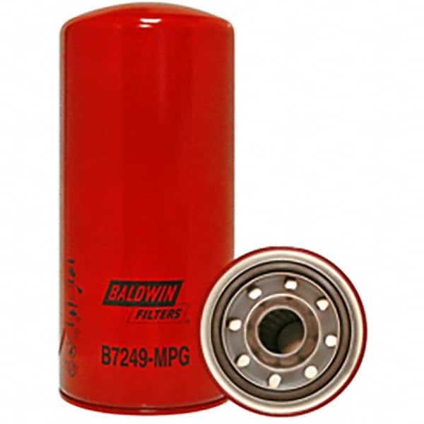 Baldwin Filters - 1-1/2 Thread 12-3/32" OAL x 5-3/8" OD Automotive Oil Filter - Exact Tool & Supply