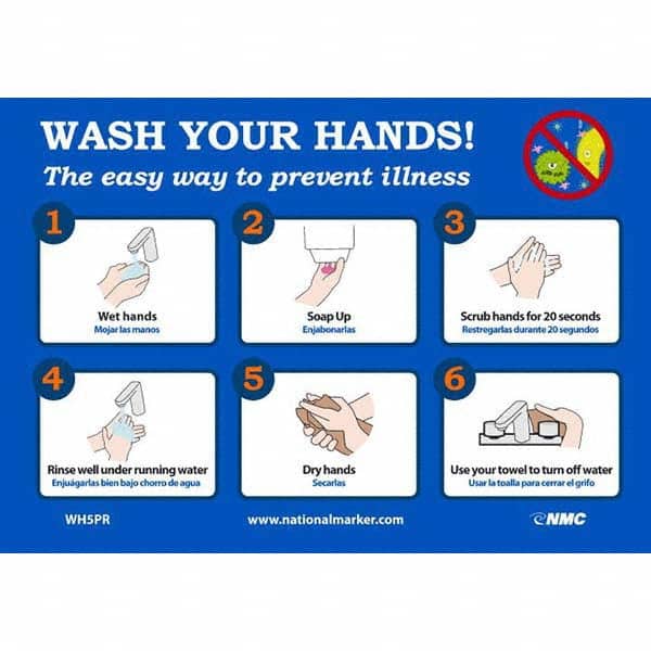NMC - Safety & Facility Labels Message Type: Restroom, Janitorial & Housekeeping Header: None - Exact Tool & Supply