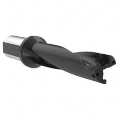 Allied Machine and Engineering - 4.882" Max Drill Depth, 4xD, 31mm Diam, Indexable Insert Drill - Exact Tool & Supply