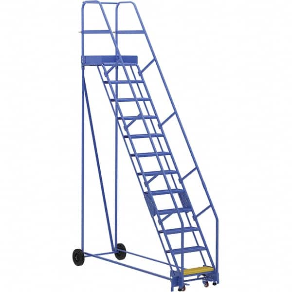 Vestil - 156" High 350 Lb Capacity 12 Step Ladder - Exact Tool & Supply