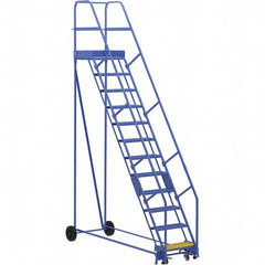 Vestil - 156" High 350 Lb Capacity 12 Step Ladder - Exact Tool & Supply