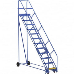 Vestil - 156" High 350 Lb Capacity 12 Step Ladder - Exact Tool & Supply