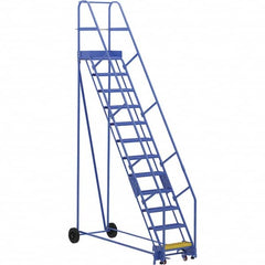 Vestil - 156" High 350 Lb Capacity 12 Step Ladder - Exact Tool & Supply