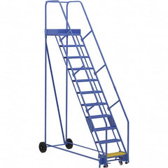 Vestil - 140" High 350 Lb Capacity 11 Step Ladder - Exact Tool & Supply