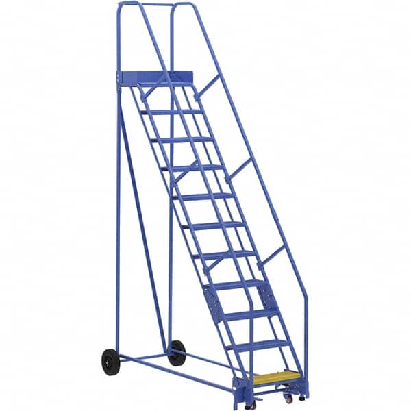 Vestil - 140" High 350 Lb Capacity 11 Step Ladder - Exact Tool & Supply