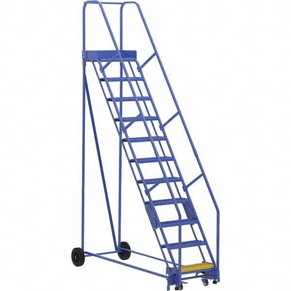 Vestil - 140" High 350 Lb Capacity 11 Step Ladder - Exact Tool & Supply