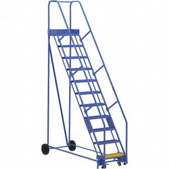 Vestil - 140" High 350 Lb Capacity 11 Step Ladder - Exact Tool & Supply