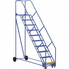 Vestil - 130" High 350 Lb Capacity 10 Step Ladder - Exact Tool & Supply