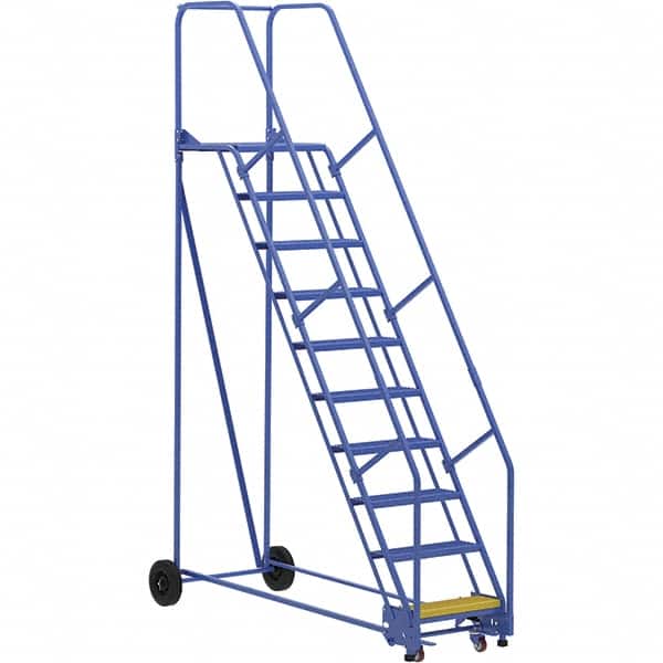 Vestil - 130" High 350 Lb Capacity 10 Step Ladder - Exact Tool & Supply