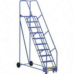 Vestil - 130" High 350 Lb Capacity 10 Step Ladder - Exact Tool & Supply