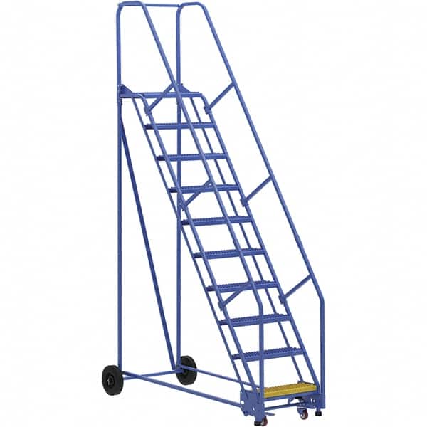 Vestil - 130" High 350 Lb Capacity 10 Step Ladder - Exact Tool & Supply