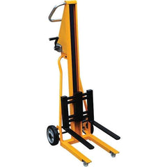 Vestil - 260 Lb Capacity, 54" Lift Height, Mini Stacker Manually Operated Lift - Exact Tool & Supply