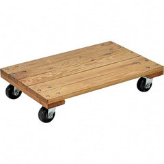 Vestil - 900 Lb Capacity Hardwood Dolly - 24" Long x 16" Wide - Exact Tool & Supply