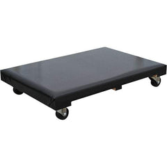 Vestil - 900 Lb Capacity Vinyl Dolly - 36" Long x 24" Wide - Exact Tool & Supply