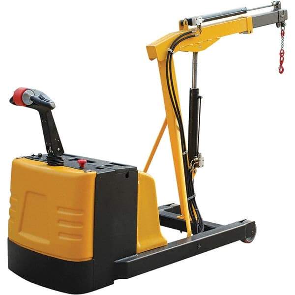 Vestil - 400 Lb Load Capacity, Floor Crane - Exact Tool & Supply
