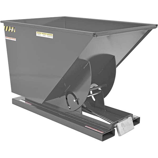 Vestil - Hoppers & Basket Trucks Additional Information: Complies w/OSHA General Industry Rule 29 CFR 1910.178(m)(5)(iii) - allows operator to remain at controls of truck throughout the dumping process - Exact Tool & Supply