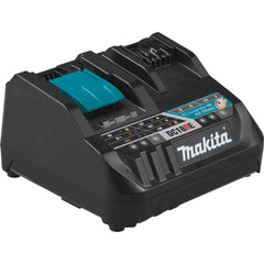 Makita - Battery Chargers; Battery Size Compatibility: Proprietary ; Battery Chemistry Compatibility: Lithium-Ion ; Charging Time (Hours): 0.75 ; Charging Time (Minutes): 45 ; Maximum Number of Batteries: 1 ; Voltage: 18 - Exact Tool & Supply
