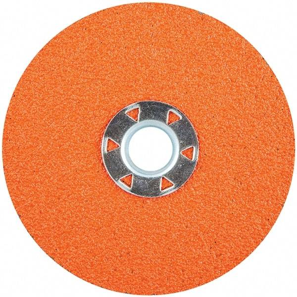 Norton - Fiber Discs Disc Diameter (Inch): 5 Abrasive Material: Ceramic Alumina - Exact Tool & Supply