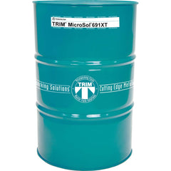 Master Fluid Solutions - Metalworking Fluids & Coolants; Type: Microemulsion ; Form or Style: Liquid; Low Foam; Semisynthetic ; Container Type: Drum ; Color: Amber ; For Use With: Metalworking ; Series: TRIM MicroSol 691XT - Exact Tool & Supply