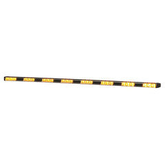 Federal Signal Corp - Emergency Light Assemblies; Type: Stick ; Flash Rate: Single ; Mount: Surface ; Color: Black; Amber ; Power Source: 12 Volt DC ; Overall Height (Decimal Inch): 1.3000 - Exact Tool & Supply