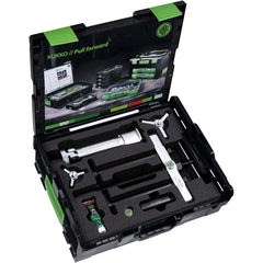 KUKKO - 7 Ton, 0 to 9-7/8" Spread, Cylinder Liner Puller Set - Exact Tool & Supply