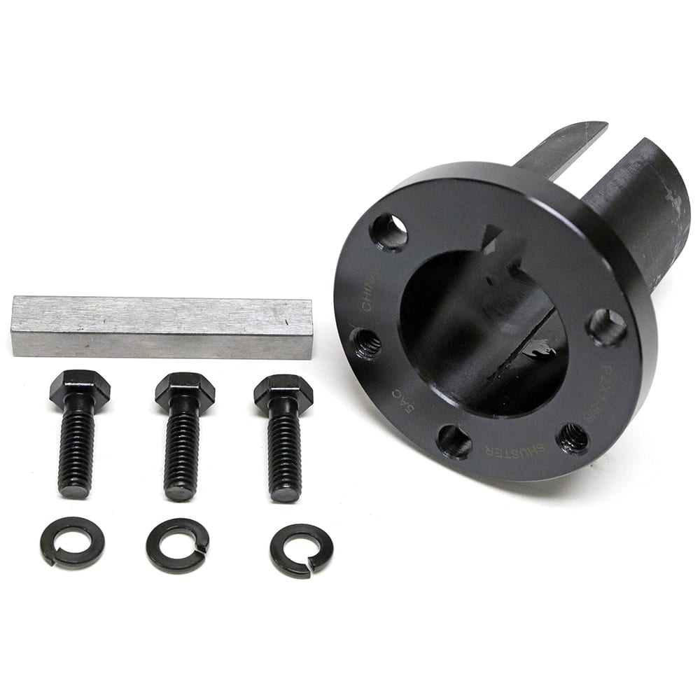 Shuster - 1-5/8" Bore, 3/8" Keyway Width, Type P2 Sprocket Bushing - Exact Tool & Supply