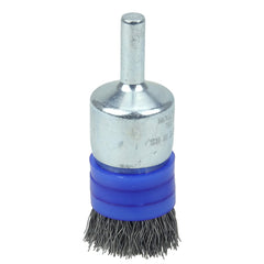 3/4″ Banded Crimped Wire End Brush, .0104″ Steel Fill - Exact Tool & Supply