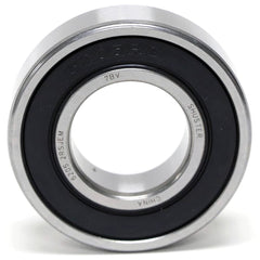 Shuster - 6201 1/2 2RS, 1/2" Bore Diam, 32mm OD, Double Seal Deep Groove Radial Ball Bearing - Exact Tool & Supply
