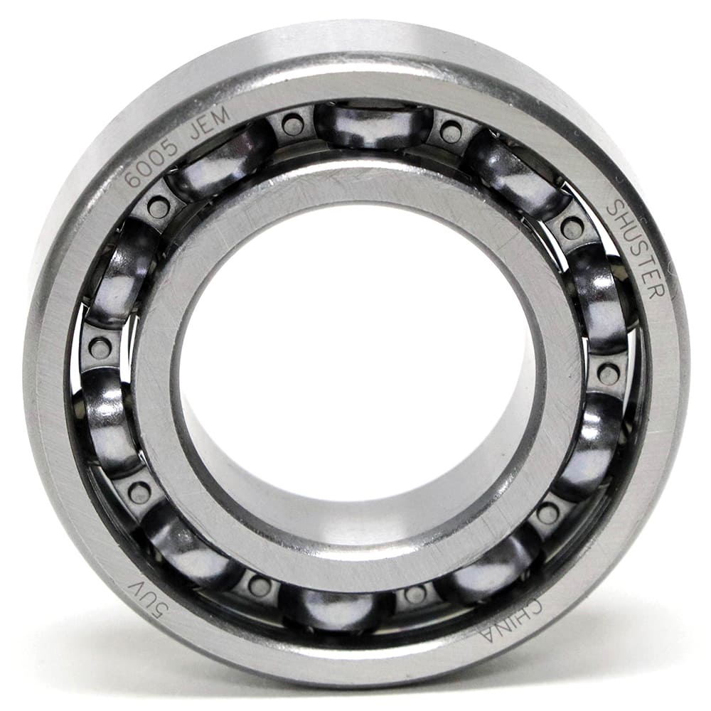 Shuster - 6015 JEM, 75mm Bore Diam, 115mm OD, Open Deep Groove Radial Ball Bearing - Exact Tool & Supply