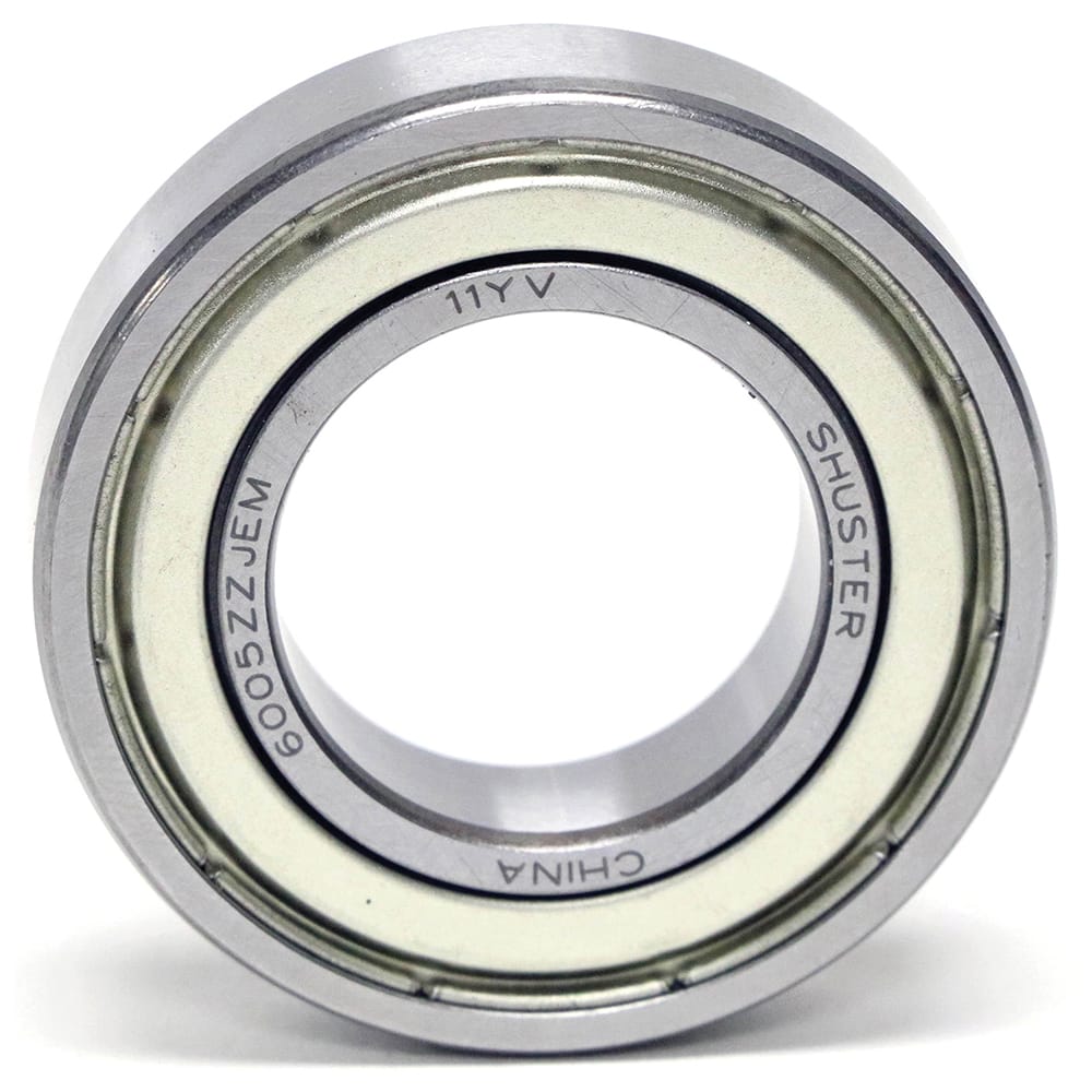Shuster - 6007 ZZ JEM BULK, 35mm Bore Diam, 62mm OD, Double Shield Deep Groove Radial Ball Bearing - Exact Tool & Supply