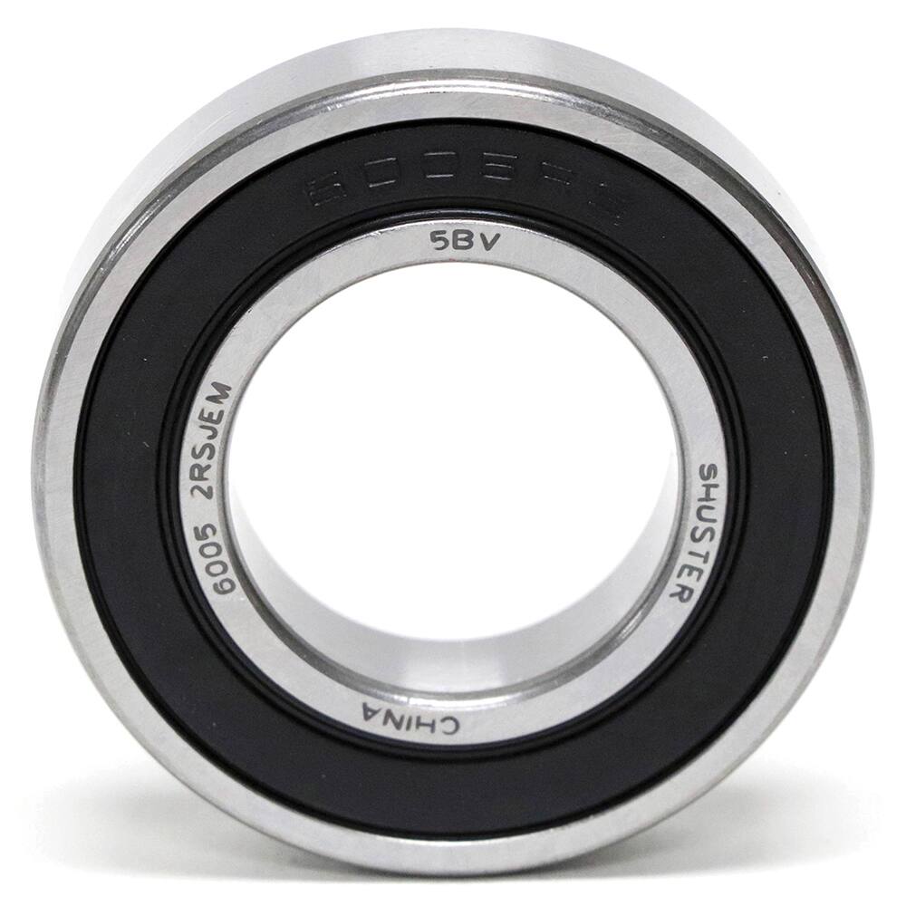 Shuster - 6015 2RS JEM, 75mm Bore Diam, 115mm OD, Double Seal Deep Groove Radial Ball Bearing - Exact Tool & Supply
