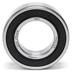 Shuster - 6015 2RS JEM, 75mm Bore Diam, 115mm OD, Double Seal Deep Groove Radial Ball Bearing - Exact Tool & Supply