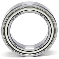 Shuster - 6808 ZZ, 40mm Bore Diam, 52mm OD, Double Shield Deep Groove Radial Ball Bearing - Exact Tool & Supply