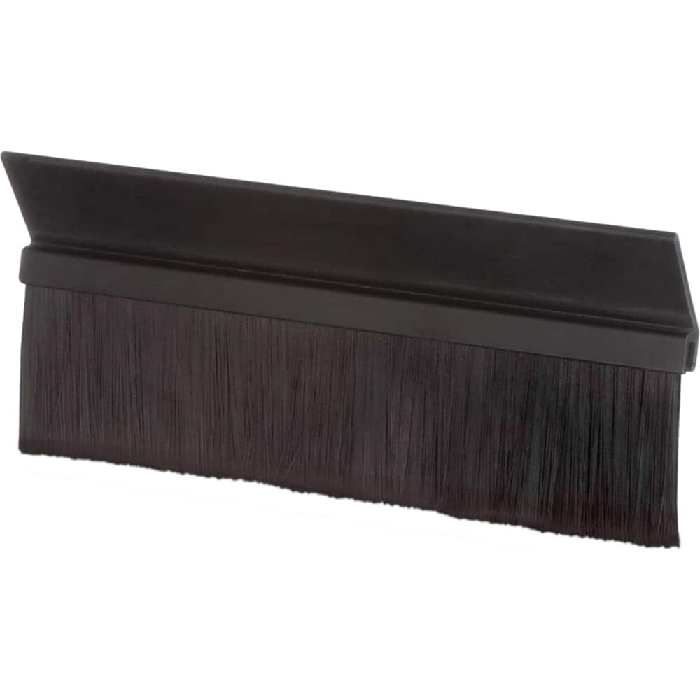 Osborn - Sweeps & Seals; Type: Brush Seal ; Width (Inch): .197 ; Finish/Coating: Duranodic Bronze ; Material: Polypropylene, Duranodic Bronze ; Back Strip Brush Width (Inch): .095 ; Bristle Length (Inch): 1.0000 - Exact Tool & Supply
