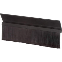 Osborn - Sweeps & Seals; Type: Brush Seal ; Width (Inch): .197 ; Finish/Coating: Duranodic Bronze ; Material: Polypropylene, Duranodic Bronze ; Back Strip Brush Width (Inch): .095 ; Bristle Length (Inch): 1.0000 - Exact Tool & Supply