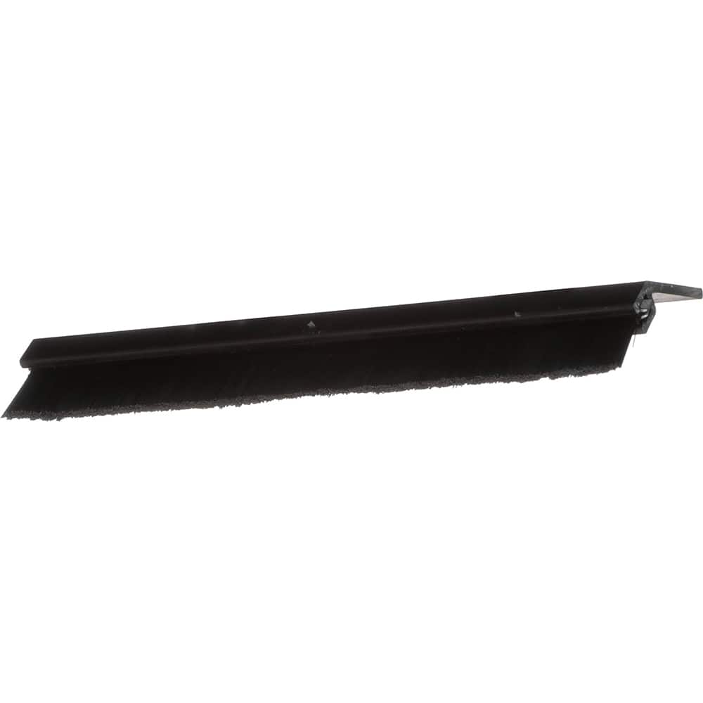 Osborn - Sweeps & Seals; Type: Brush Seal ; Width (Inch): .197 ; Finish/Coating: Duranodic Bronze ; Material: Nylon; Duranodic Bronze ; Back Strip Brush Width (Inch): .095 ; Bristle Length (Inch): 0.5000 - Exact Tool & Supply