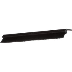 Osborn - Sweeps & Seals; Type: Brush Seal ; Width (Inch): .197 ; Finish/Coating: Duranodic Bronze ; Material: Nylon; Duranodic Bronze ; Back Strip Brush Width (Inch): .095 ; Bristle Length (Inch): 0.4100 - Exact Tool & Supply