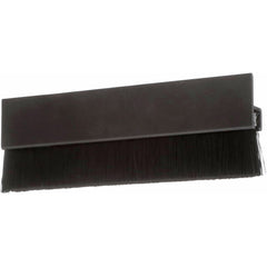 Osborn - Sweeps & Seals; Type: Brush Seal ; Width (Inch): .262 ; Finish/Coating: Duranodic Bronze ; Material: Nylon; Duranodic Bronze ; Back Strip Brush Width (Inch): .095 ; Bristle Length (Inch): 0.6200 - Exact Tool & Supply
