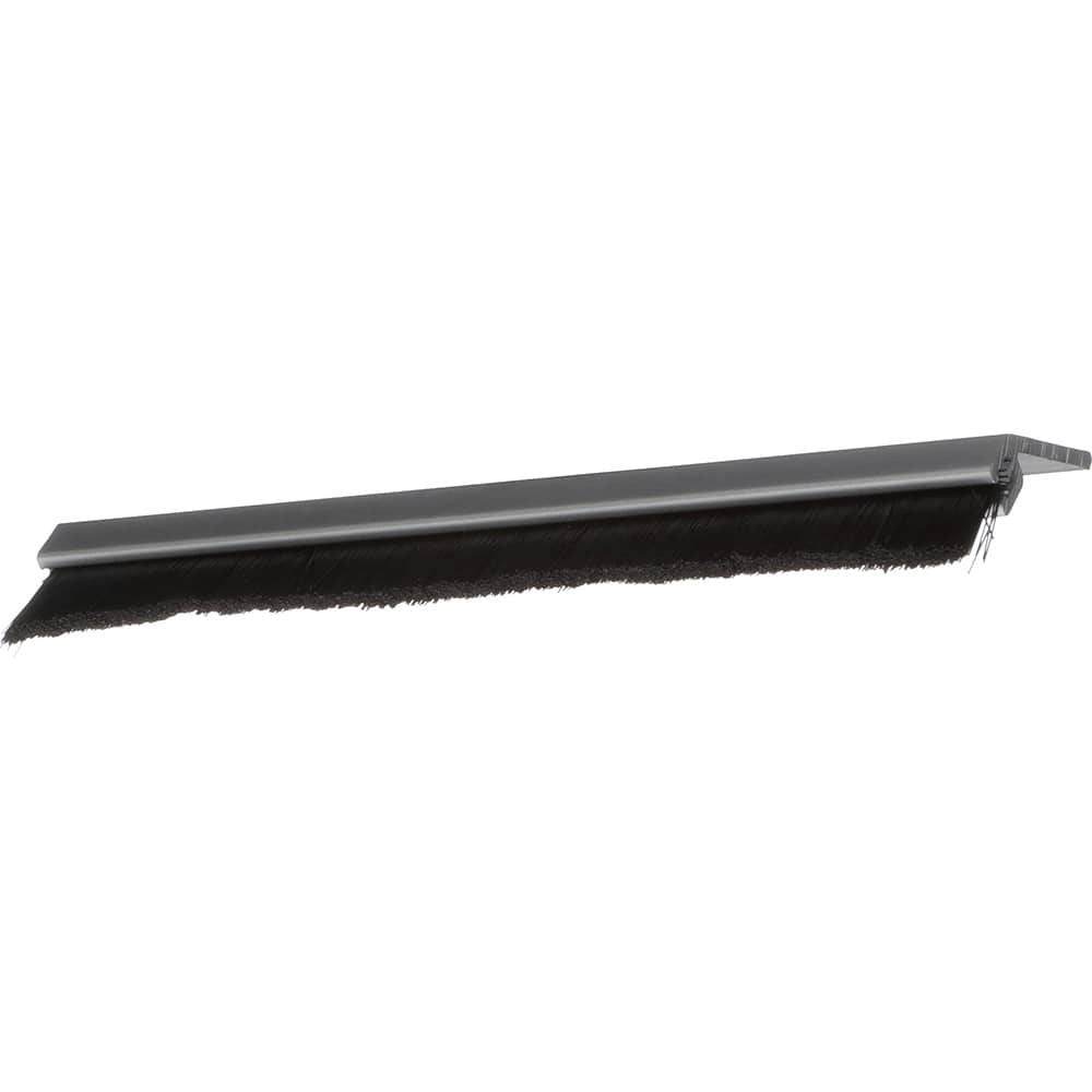Osborn - Sweeps & Seals; Type: Brush Seal ; Width (Inch): .197 ; Finish/Coating: Duranodic Bronze ; Material: Nylon; Duranodic Bronze ; Back Strip Brush Width (Inch): .095 ; Bristle Length (Inch): 0.4100 - Exact Tool & Supply