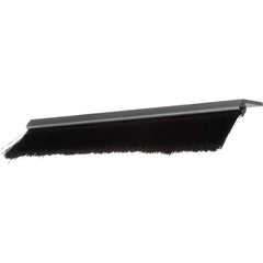 Osborn - Sweeps & Seals; Type: Brush Seal ; Width (Inch): .197 ; Finish/Coating: Clear Anodized Aluminum ; Material: Nylon; Clear Anodized Aluminum ; Bristle Length (Inch): 1.0000 ; Bristle Material: Nylon - Exact Tool & Supply