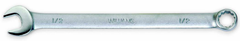 1-9/16" - Satin Chrome Combination Wrench - 12-Point - Exact Tool & Supply