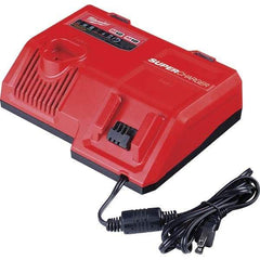 Milwaukee Tool - Power Tool Chargers Voltage: 18; 12 Battery Chemistry: Lithium-Ion - Exact Tool & Supply