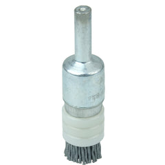 1/2″ Banded Nylox End Brush, .040/120SC Crimped Fill - Exact Tool & Supply