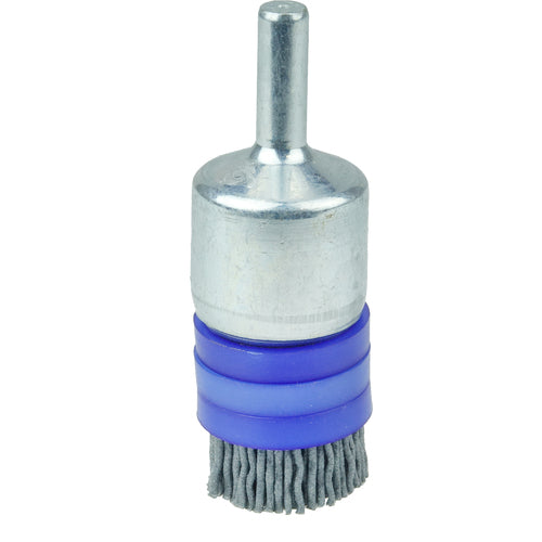 3/4″ Banded Nylox End Brush, .040/120SC Crimped Fill - Exact Tool & Supply