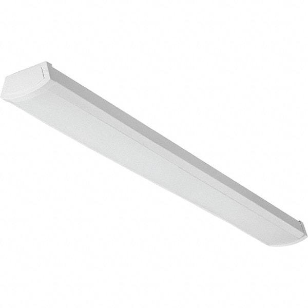 Lithonia Lighting - Wraparound Light Fixtures Lamp Type: LED Mounting Type: Surface Mount - Exact Tool & Supply